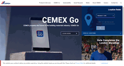 Desktop Screenshot of cemex.co.uk