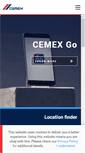 Mobile Screenshot of cemex.co.uk